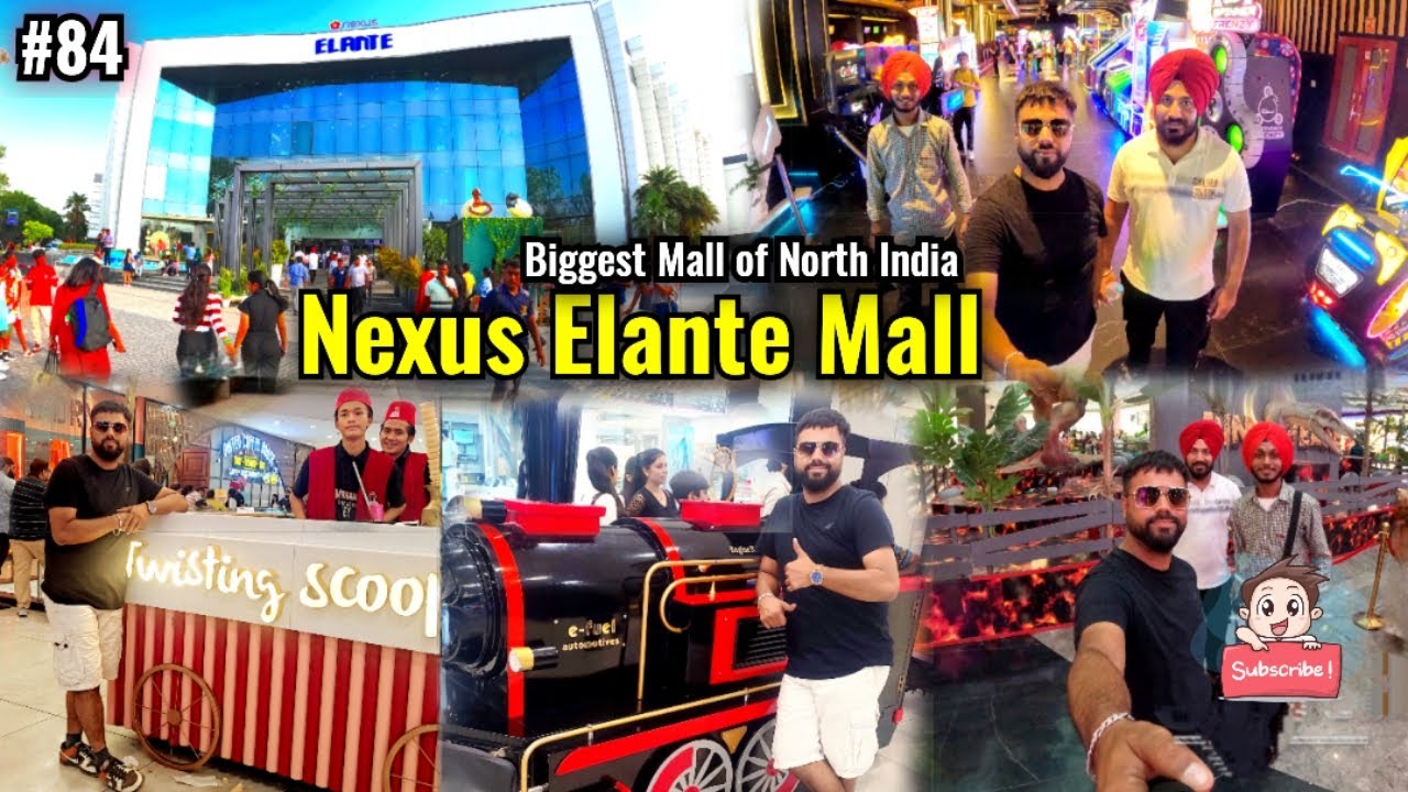 Elante Mall Chandigarh - Shopping, Food, and MORE! (2024) | Nexus Mall | Top places in Chandigarh
