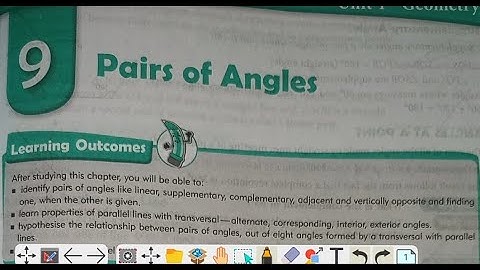 ex 9 pairs of angles introduction