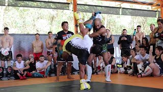 Saenchai sparring during seminar @ Tiger Muay Thai screenshot 5