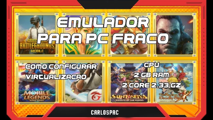 Saiba como rodar Free Fire no PC com emulador Android leve! - O Pipoco