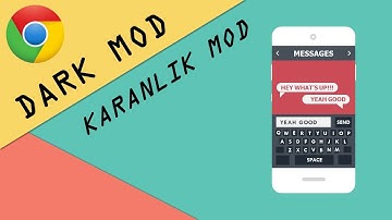 CHROME GECE MODU AÇMA ANDROİD | DARK MOD AÇMA (%100)