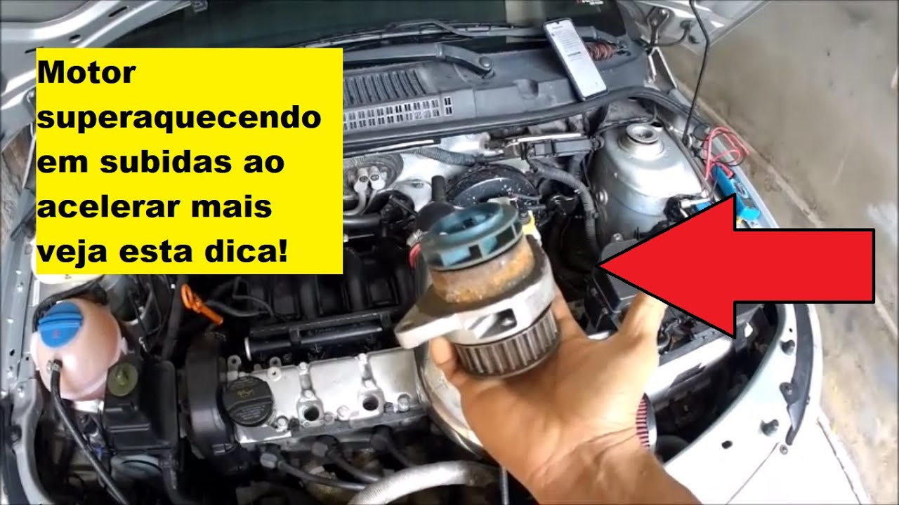 Porque o motor esquenta na subida? - YouTube
