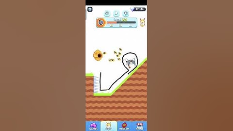 Save The Dog || Dog Rescue: Draw Puzzle Level 124 || #shorts #viralshorts #dogrescue