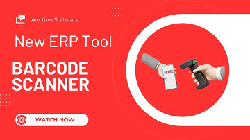 Barcode Scanner | Auction Software’s New ERP Tool
