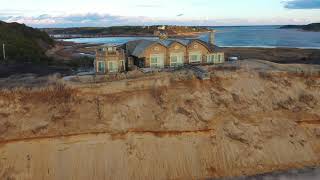Blasch house in Wellfleet, MA in danger of collapsing as dunes erode