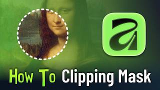 How to Do a Clipping Mask in Affinity (Layer Menu & Drag Method)