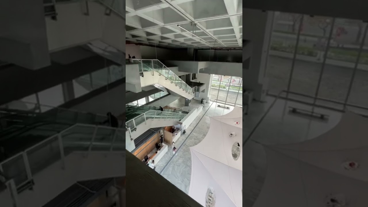 Inside the Taipei Fine Arts Museum