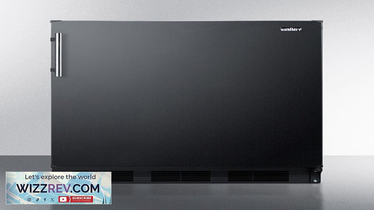 Summit 24" Wide Built In Refrigerator Freezer ADA Compliant