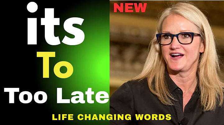It’s Not Too Late How to Reinvent Your Life at Any Moment | Mel Robbins