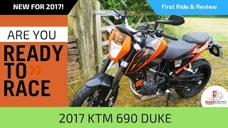2017 KTM 690 Duke  First Ride and Review