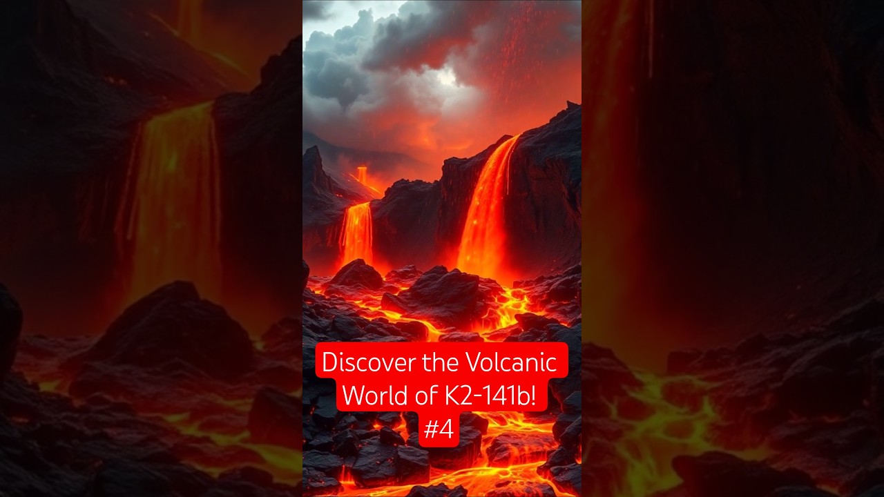 Minds Blown: Discover the Volcanic World of K2-141b! 🔥🌌