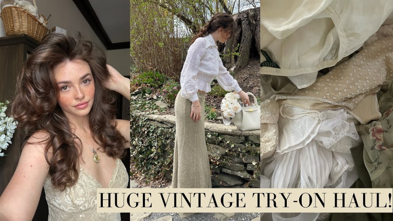 Try-On Vintage haul + Books & chatting about my style!