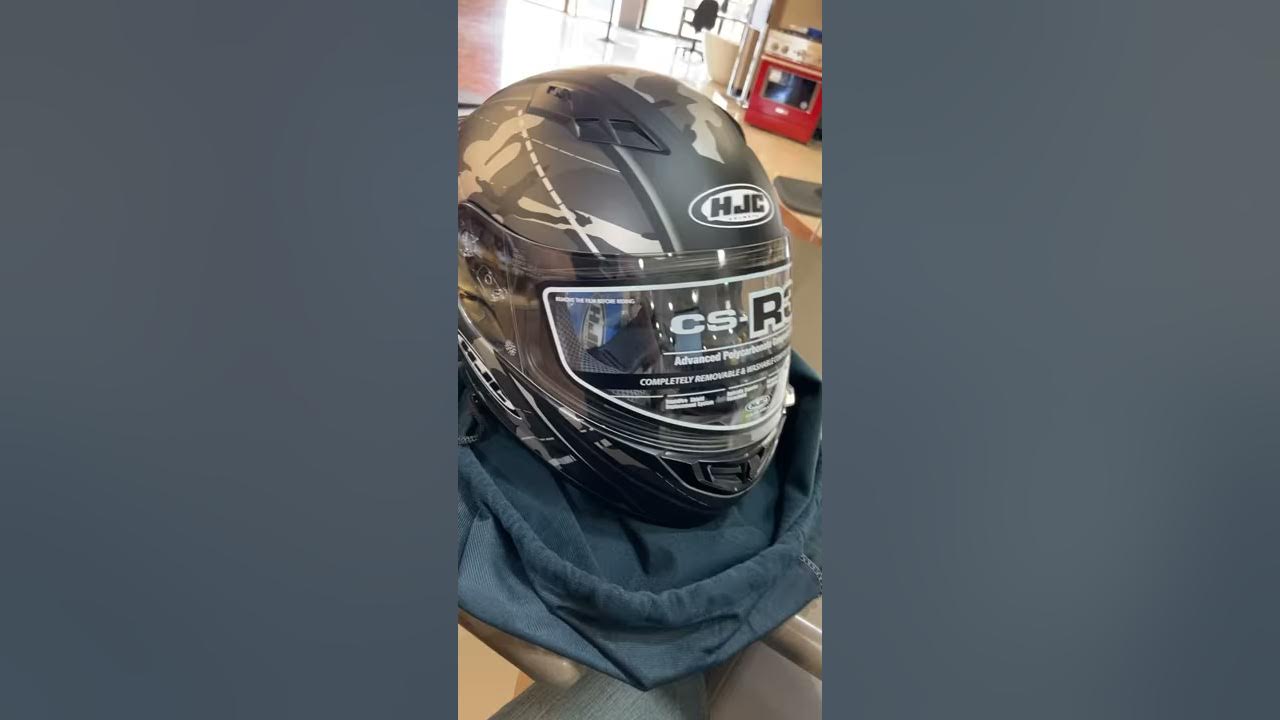 HJC helmet CSR3 model YouTube