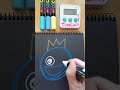 【ASMR】Drawing BLUE in 20 Sec