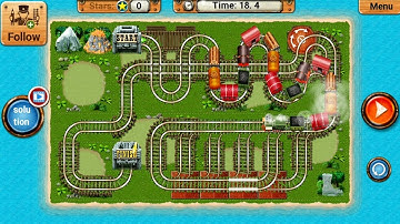 Rail Maze 2 Best Gameplay - Train Puzzle Game - Android Gameplay #1945