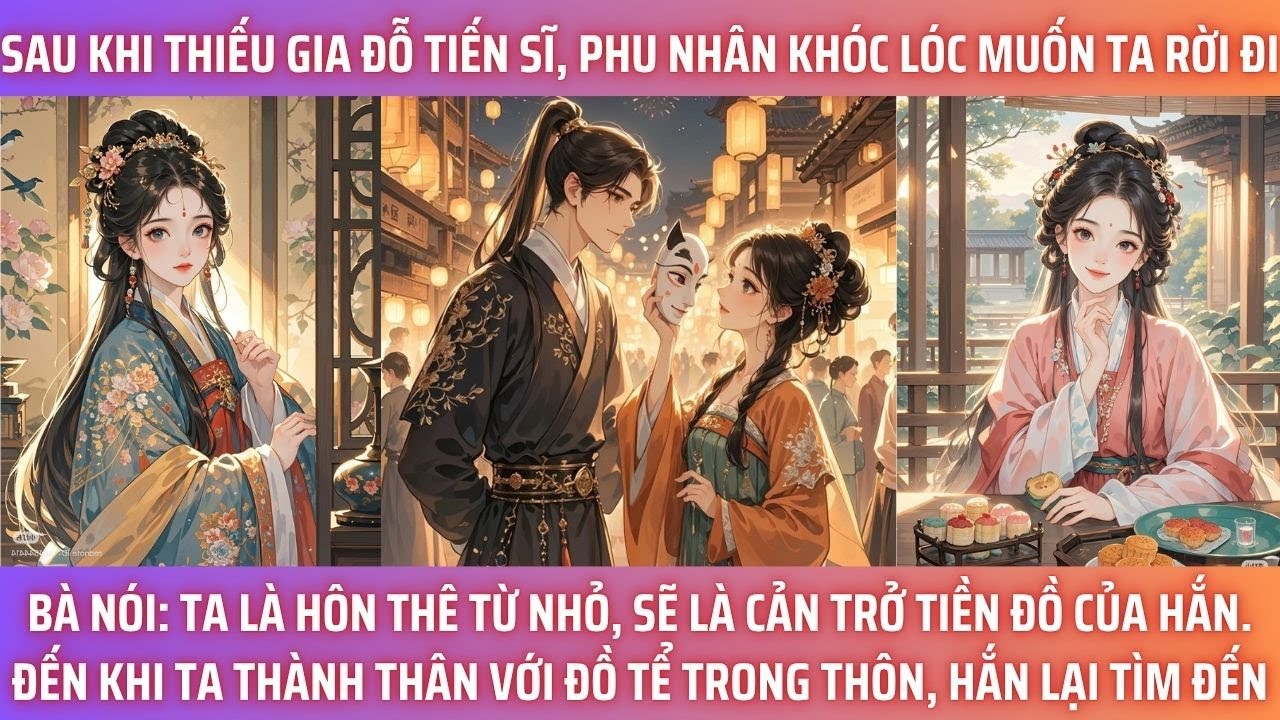 SAU KHI THIẾU GIA ĐỖ TIẾN SĨ, PHU NHÂN KHÓC LÓC MUỐN TA RỜI ĐI. BÀ NÓI: TA LÀ HÔN THÊ TỪ NHỎ, SẼ LÀ