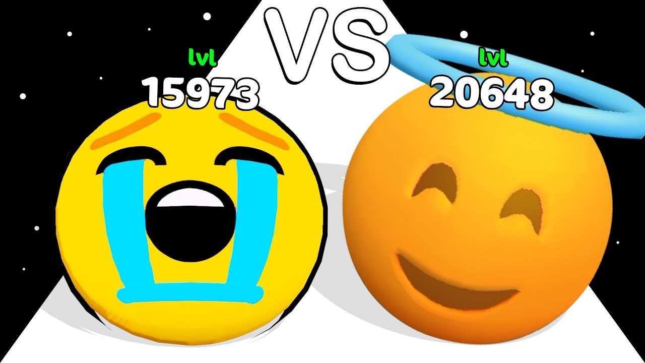 Scale Emoji VS Emoji Squad: Level Up Balls ❌ ASMR Gameplay (Max Level)
