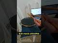 Switching 200 BPM to Left Hand? 😱 (400 BPM Traditional grip challenge) #shorts #drums