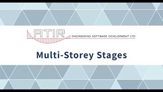 Multi-Storey Stages in STRAP