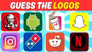 Guess the Logo Challenge | Logo Quiz 2024 | Can You Guess the Brand by Emojis? | 20 Famous Logos