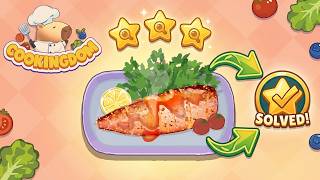 Cookingdom Level 11 Grilled Fish | Every Puzzle Solved! 🎯 screenshot 4