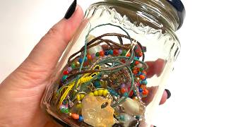 A Thrifted Jar! MYSTERY JEWELLERY UNBAGGING | £2 |  I Was SHOCKED | Jewelry | Charity Shop | SILVER