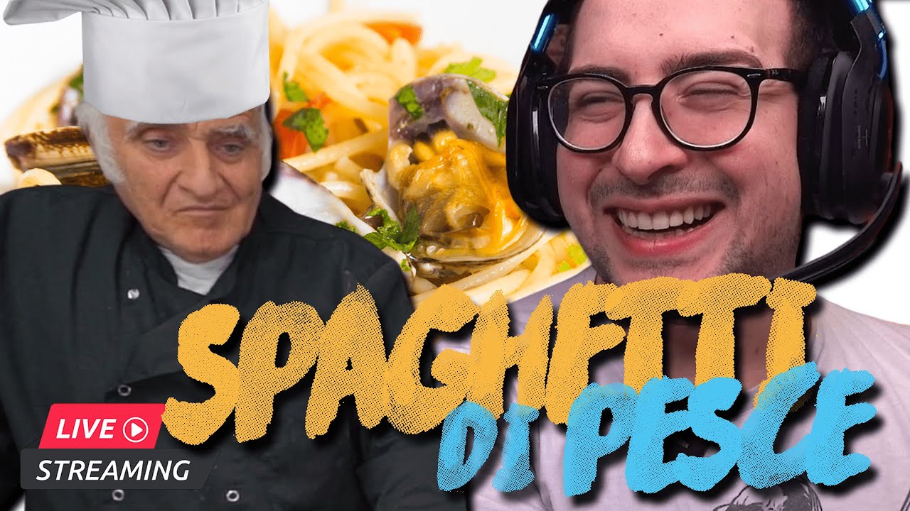 SPAGHETTI DI PESCE DI ENRICO CHEF - in cucina con MATTEOHS | MatteoHS LIVE