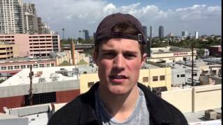 With Actor Jake Picking