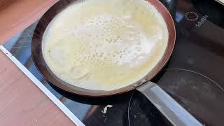 Faire Des Crêpes Avec La Poêle De Buyer Mineral B