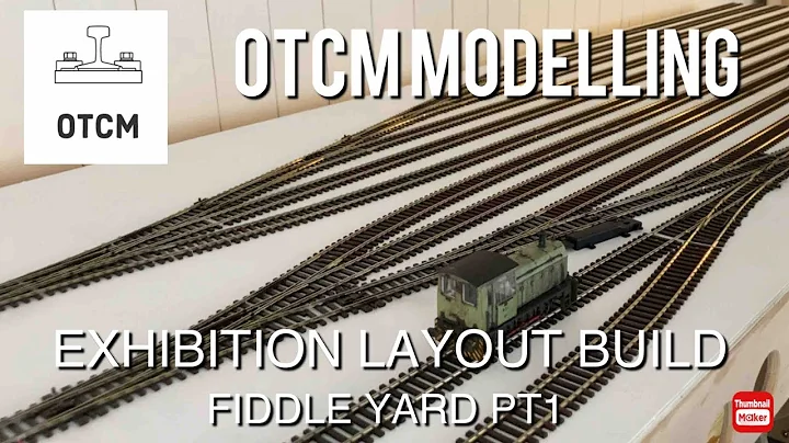 Building a OO Gauge Exhibition Layout Model Railway. Part 3 - Fiddle Yard