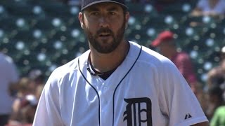 CLE@DET: Verlander holds Tribe to three over seven