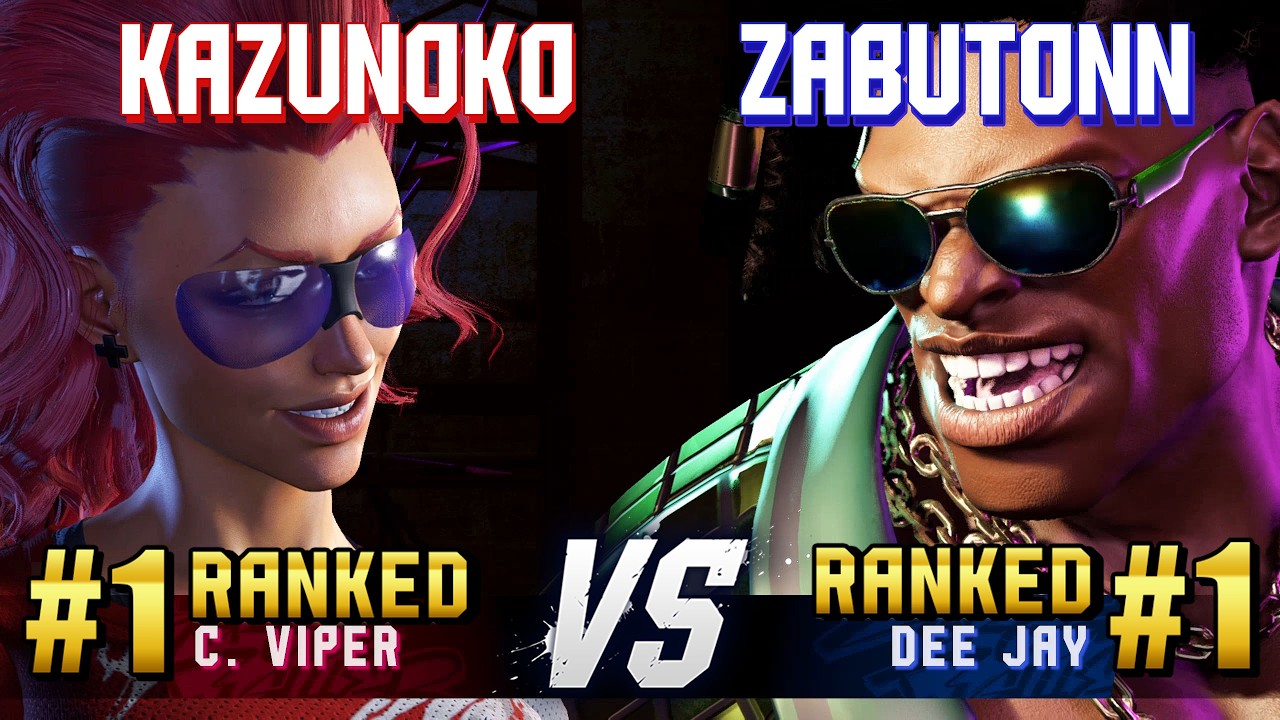 カネコイサオ SF6 ▱ KAZUNOKO (#1 Ranked C.Viper) vs ZABUTONN (#1 Ranked Dee Jay