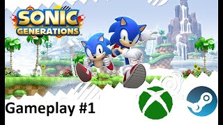Steam Stream auf Android Sonic Generations Gameplay #1