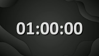 1 Hour (60 Minutes) Countdown Timer