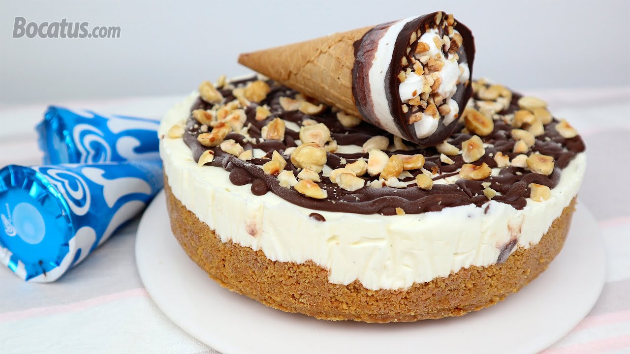 Tarta helada "Cornetto"