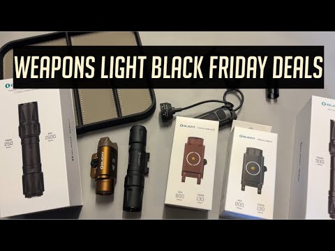 Weapons Light Black Friday Sale - Olight Deals 
