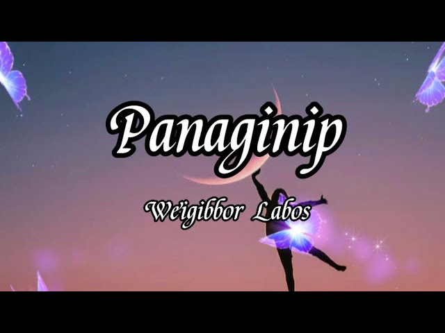Panaginip by:  Weigibbor Labos ( Lyric Video)