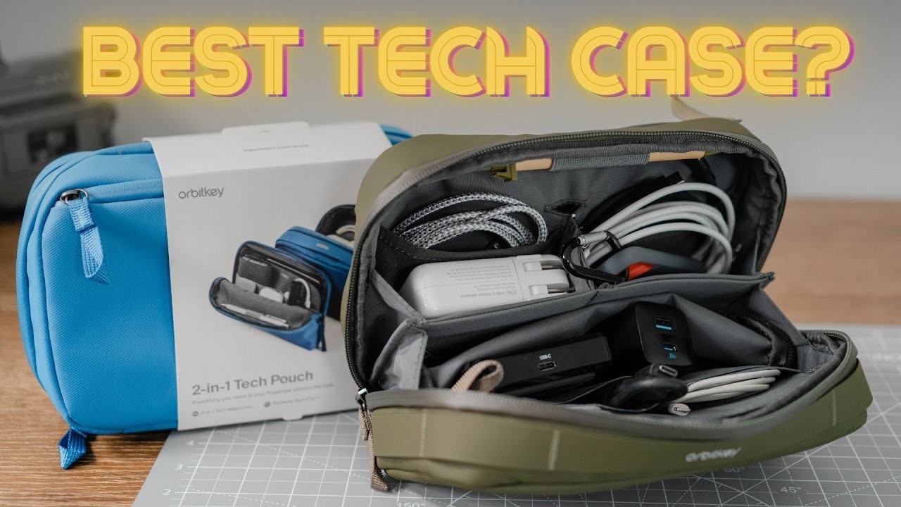 The most versatile EDC Tech Pouch?!  The Orbitkey 2-in-1 tech pouch