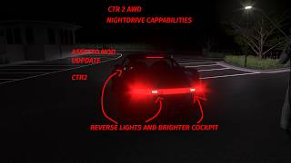 Showcase Update #2 RUF CTR2 AWD and RWD Reverse light and brighter Cockpit instruments *Download*