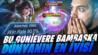 THE BEST GLOBAL PLAYER I've WATCHED IN MY LIFE - Guinevere Mobile Legends
