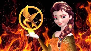 Elsa as Katniss Everdeen