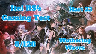 (Hari 23) Itel RS4 Gaming Test - Wuthering Waves - Very Low - Bypass Charging