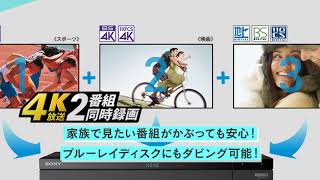 【ビックカメラ】SONY ブルーレイレコーダー BDZ-FBT4000 [4TB /3番組同時録画 /BS・CS 4Kチューナー内蔵] 200811
