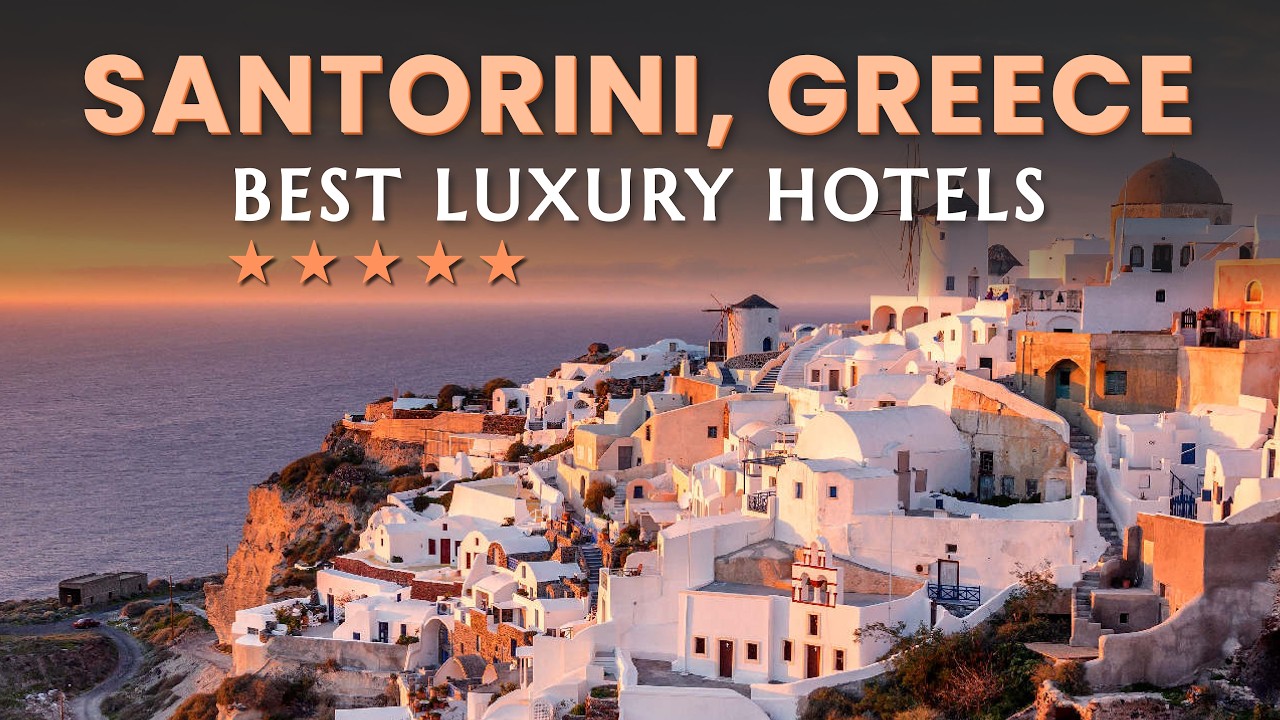 Santorini's BEST Kept Secret Hotels REVEALED! (The Best Hotels in Santorini, Greece)
