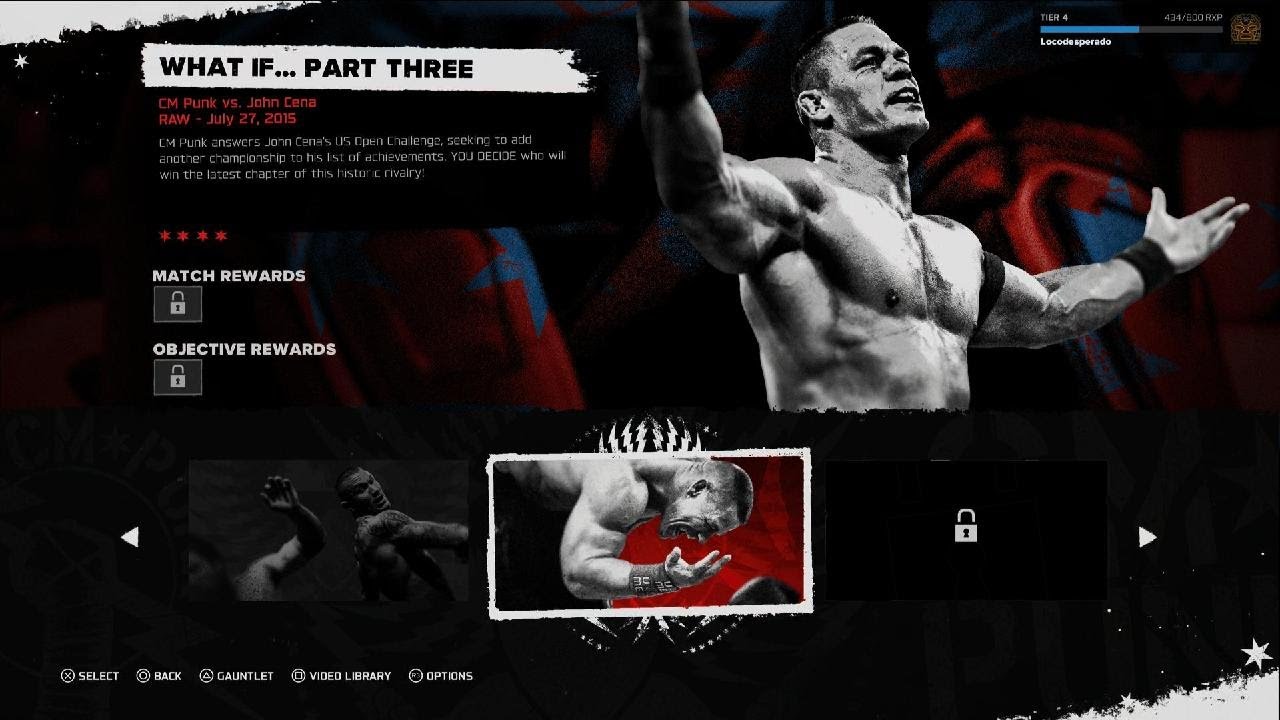 WWE 2K26 Showcase What If... Part Three CM Punk Vs. John Cena RAW July 27 2015 All Objectives