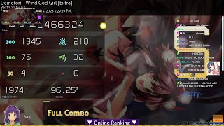 Wind God Girl Dt 96.25% Fc 833Pp 300Bpm Shred Sdfkjsdlfhsdkfds