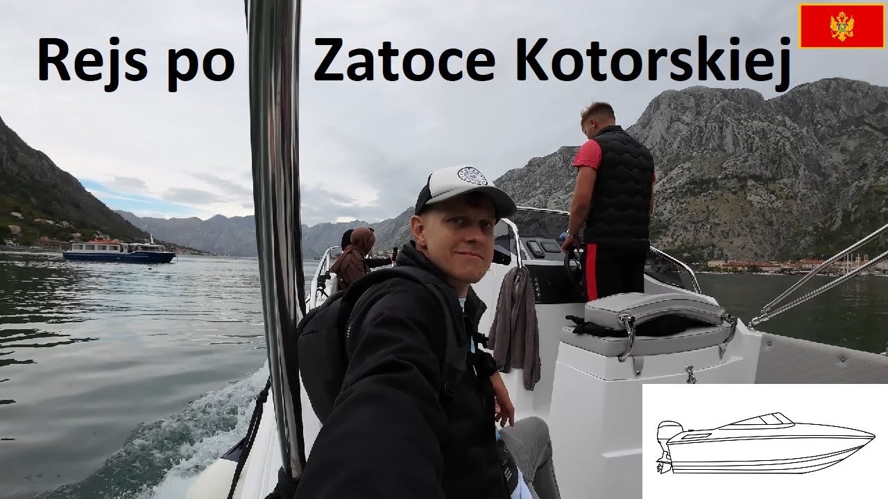 odc.11 Rejs motorówką po Zatoce Kotorskiej
