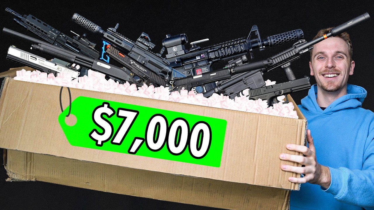 I Bought an Abandoned Airsoft Collection Worth $7,000 - YouTube