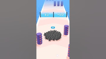 Count monster;Crowd Runner 3D #short