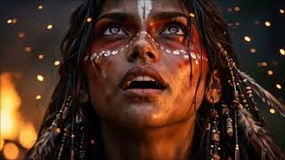 Echoes of the First Fire | Cinematic Tribal Ritual | Voices of the Machine